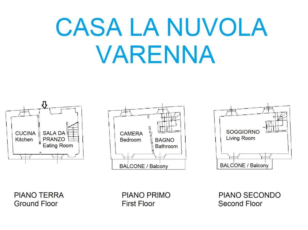Casa La Nuvola Varenna Buitenkant foto